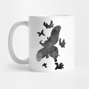 Elephant Inspired Silhouette Mug